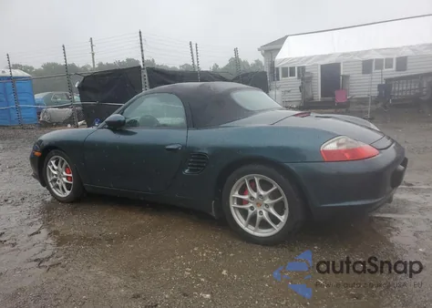 2004 Porsche Boxster S из США, поврежденный, VIN WP0CB29884U661172